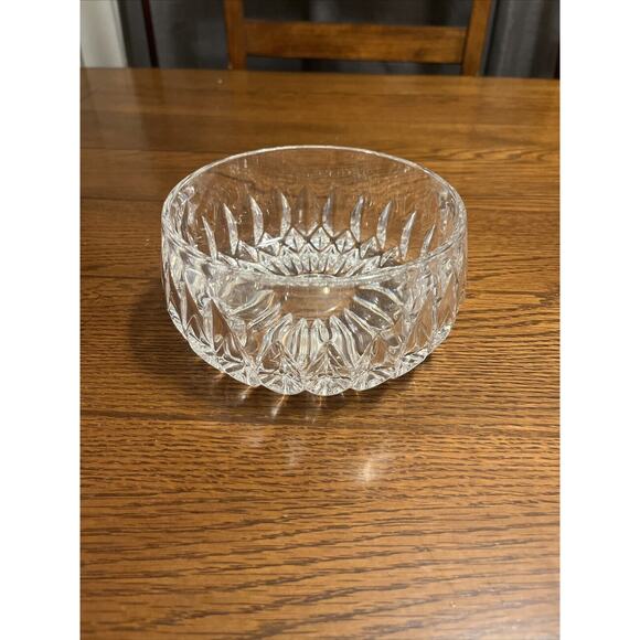 Althea Gorham Round Crystal Bowls Full Lead Cut C163 No Scratch Set Of 2 4” & 5” - Picture 2 of 11